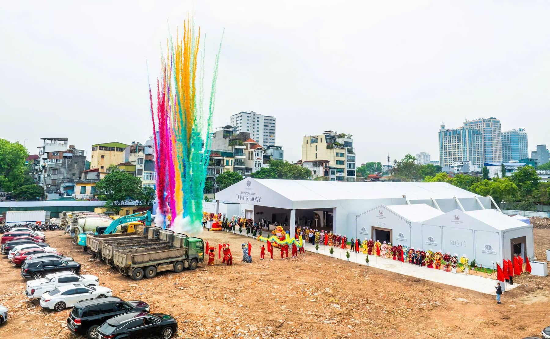 Động thổ D'.Patrimony 94 Lò Đúc
