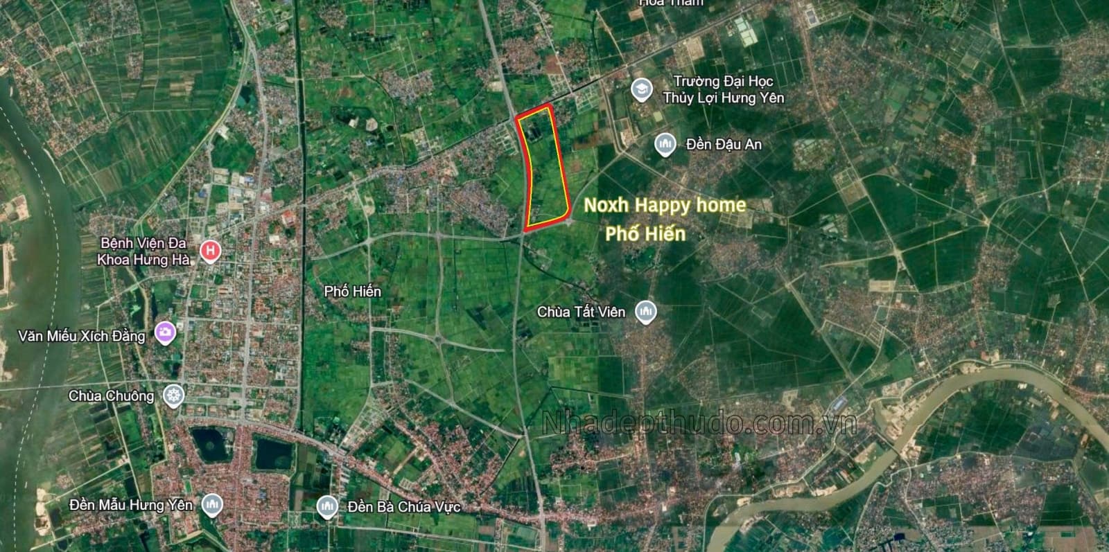 Vị trí dự ánHappy Home Phố Hiến